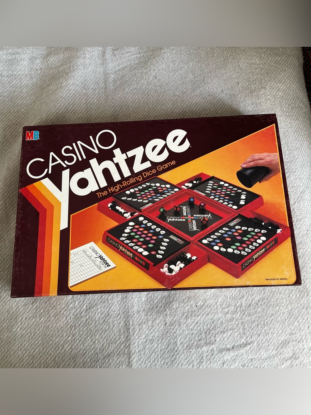 VINTAGE Casino Yahtzee Dice Game COMPLETE 1986 Classic